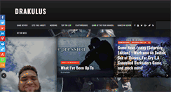 Desktop Screenshot of drakulus.com